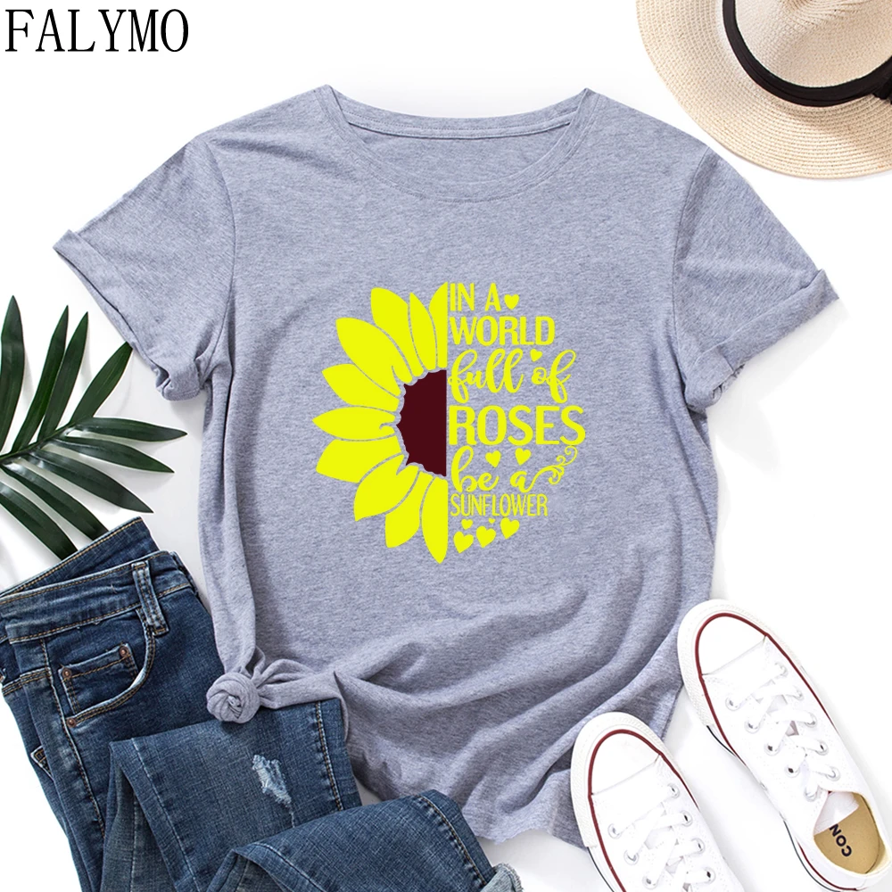 

Женские хлопковые топы с коротким рукавом, летние и осенние футболки с графическим рисунком, Женский Топ, футболка, одежда, рубашки с подсол...