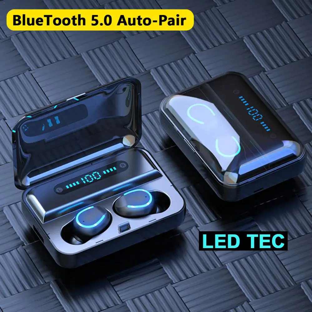 Bluetooth наушники TWS Беспроводные с микрофоном шумоподавлением гарнитура для
