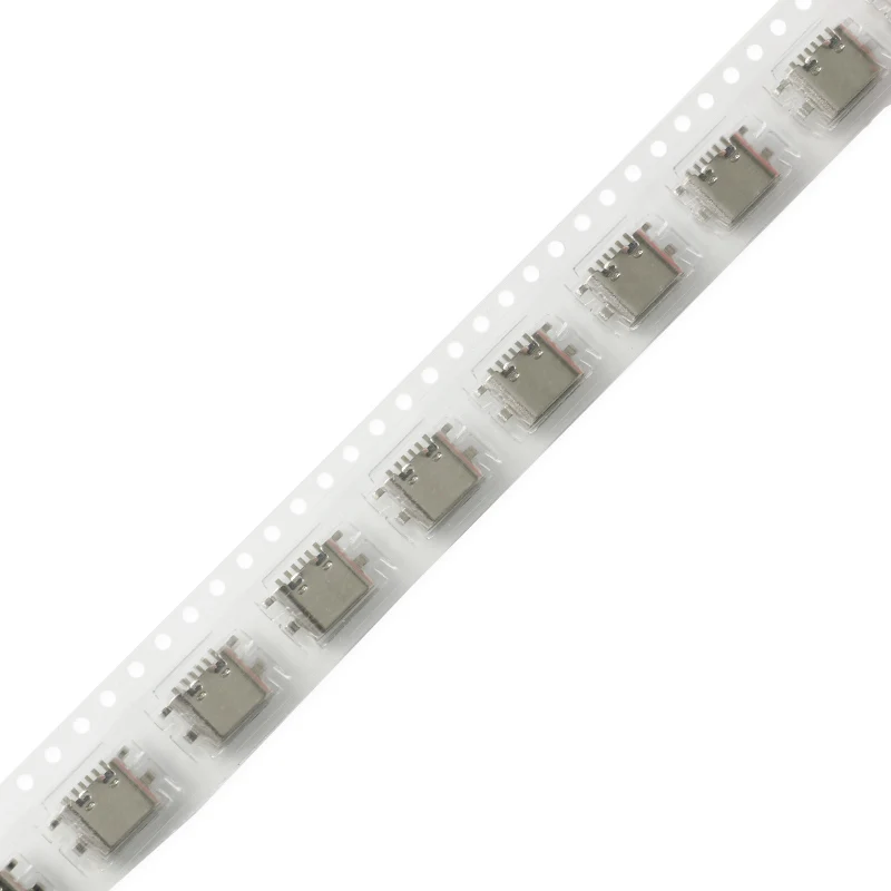 10 шт. разъем Micro USB Type-C 3 1 6 Pin SMT гнездовой размещение SMD DIP для печатных плат