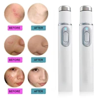 blue light therapy acne laser pen soft scar wrinkle removal treatment device skin care beauty equipment