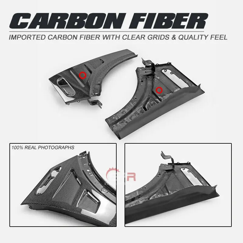Для Mini Cooper S R50 R52 R53 EPA стиль углеродное волокно передние Брызговики 2 шт. левый и