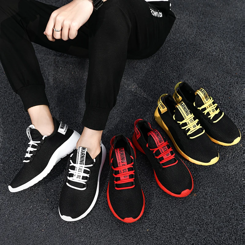 

Fashionable Men's Sneakers Outdoor Running Shoes Lightweight Casual Jogging Breathable Mesh Comfortable Walking Shoes Sneakers