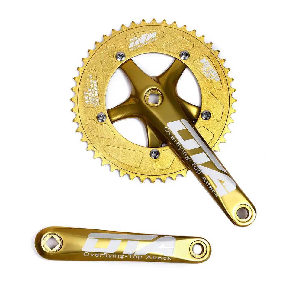 48T fixie велосипед Crankset OTA biciclet алюминиевый сплав односкоростной трек шоссейный с