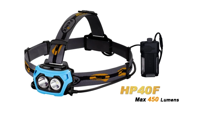 Fenix HP40F рыболовный налобный фонарь Cree XP-G2 R5 450lm с синим светом фарол Головной фонарь Lanterna de cabeca