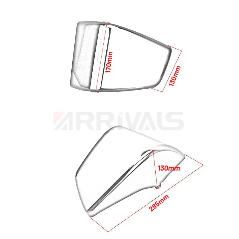 Аксессуары для мотоциклов хромированный пластиковый боковой обтекатель