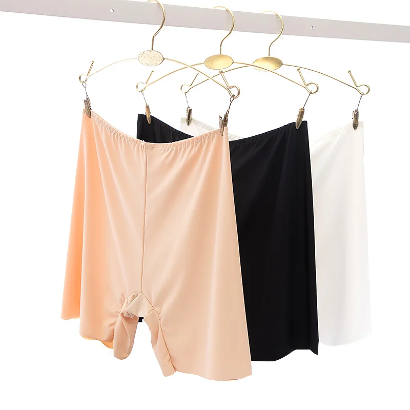 Сексуальные Женские Бесшовные Короткие брюки из вискозы летние женские шорты