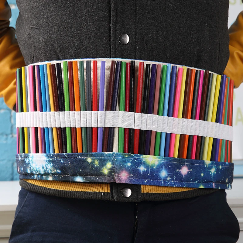 Чехол карандаш trousse scolaire с 36/48/72 отверстиями школьный чехол kawaii холст большая