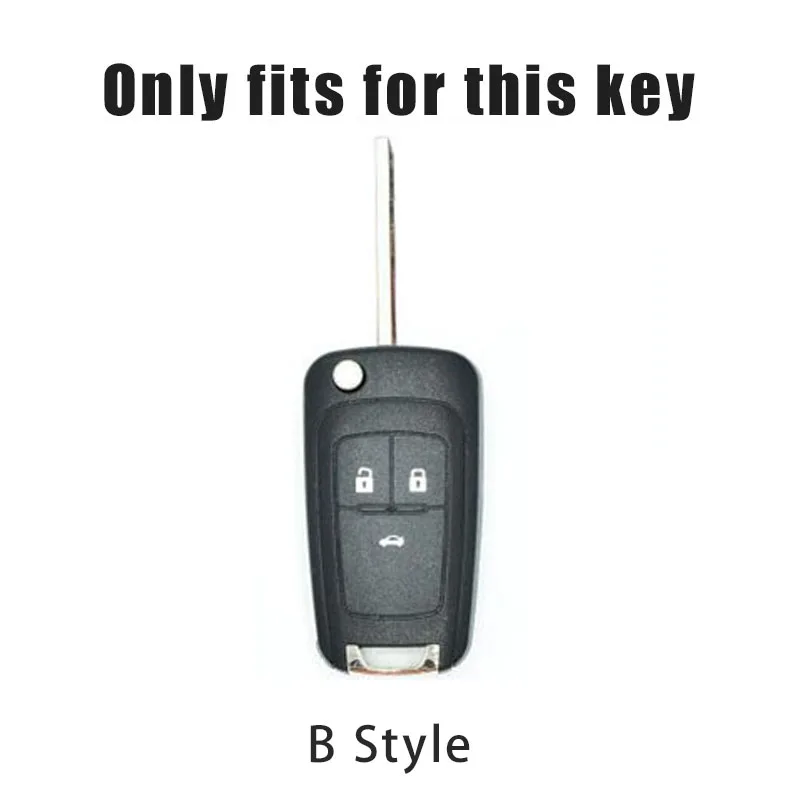

Car Key Cover Full Protection For Buick VAUXHALL OPEL Insignia Astra J Zafira C For Chevrolet Cruze Aveo Remote Auto Accessories