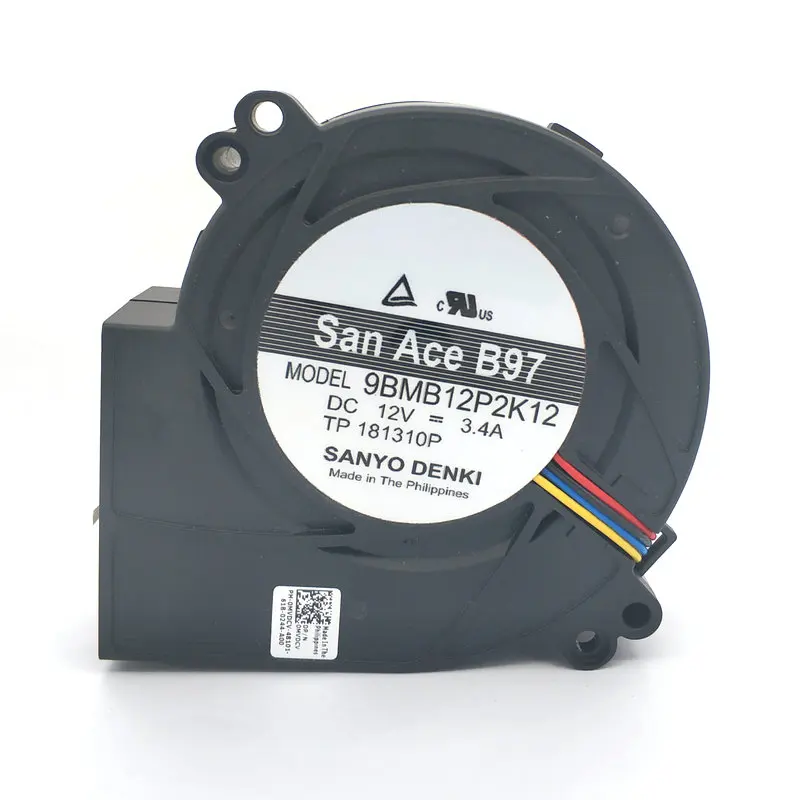 Новый оригинальный вентилятор для компьютера San Ace B97 9BMB12P2K12 12 В постоянного тока 3
