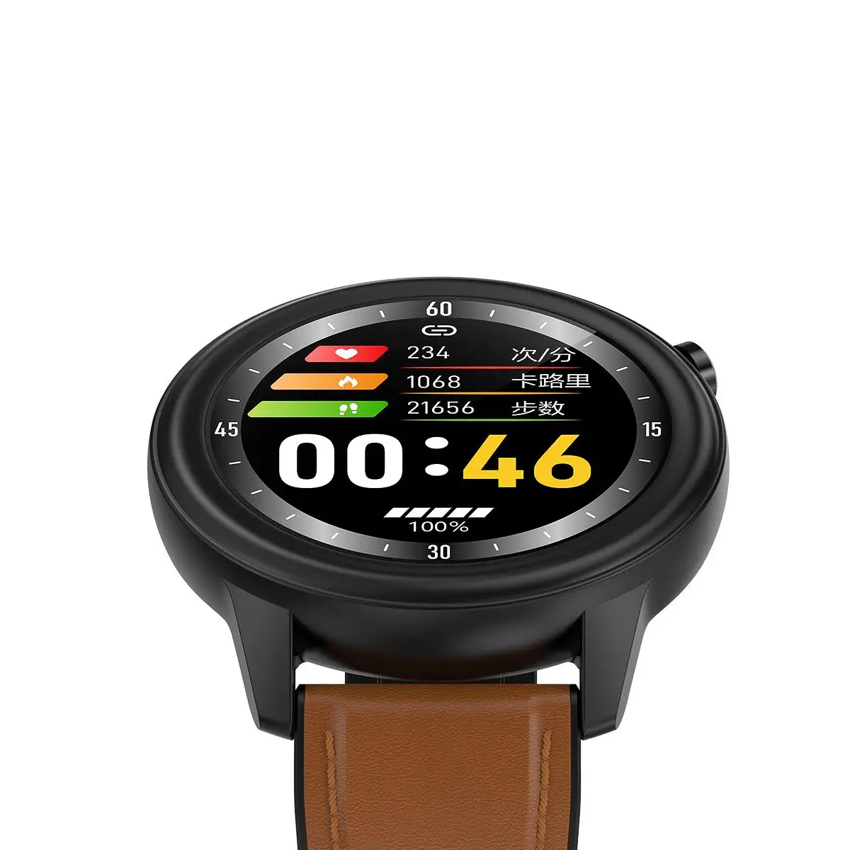 

Bakeey F81 Temperature Measure Heart Rate Blood Pressure Oxygen Monitor Weather Forecast IP68 Waterproof Smart Watch Android IOS