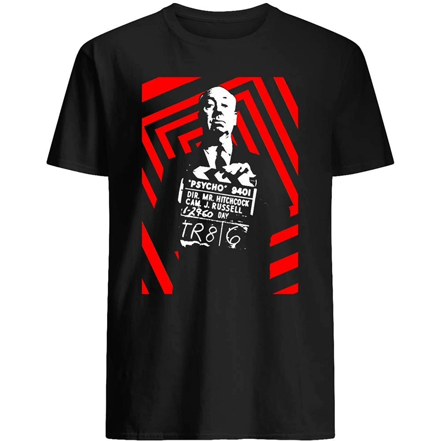 Футболка унисекс с изображением из фильма Альфред Хичкока психофильма Энтони