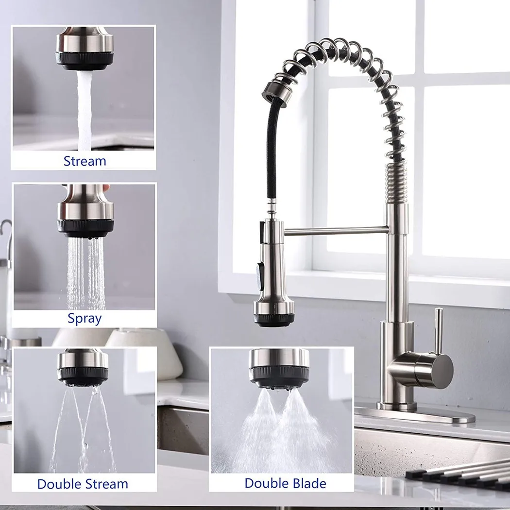

Chrome Spray Head EASY INSTALLATION Mixer Tap Replacement Shower Setting