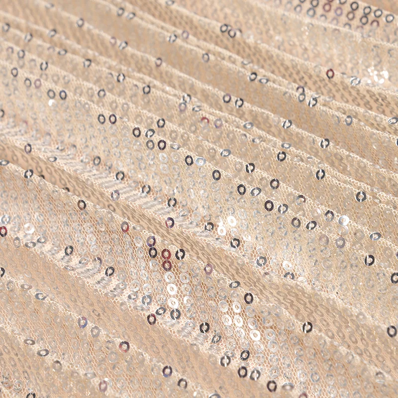 

Vintage Elegant Chic Women'S Sets New Fashion High Quality Autumn Party Workplace Sexy Shirts Tops Mesh Sequins Loose Half Skirt