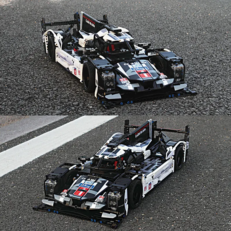 1586 шт. CADA Mobile Techinic супер гоночные автомобили C61016 MOC Creator городской строительный блок кирпичи игрушки Совместимые 23018 23007