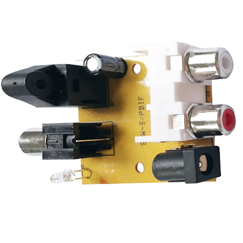 

Coaxial Decoder Board,Digital Optical Coaxial to Analog Audio Converter for Home Sound