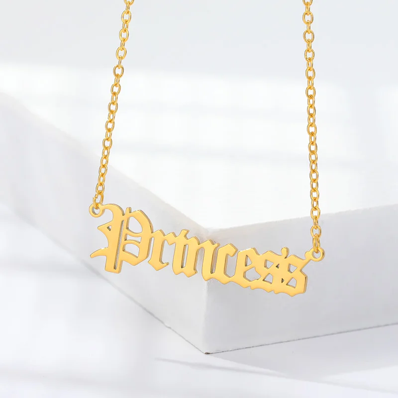 

Цепочка Из Нержавеющей Стали с кулоном в виде английской принцессы