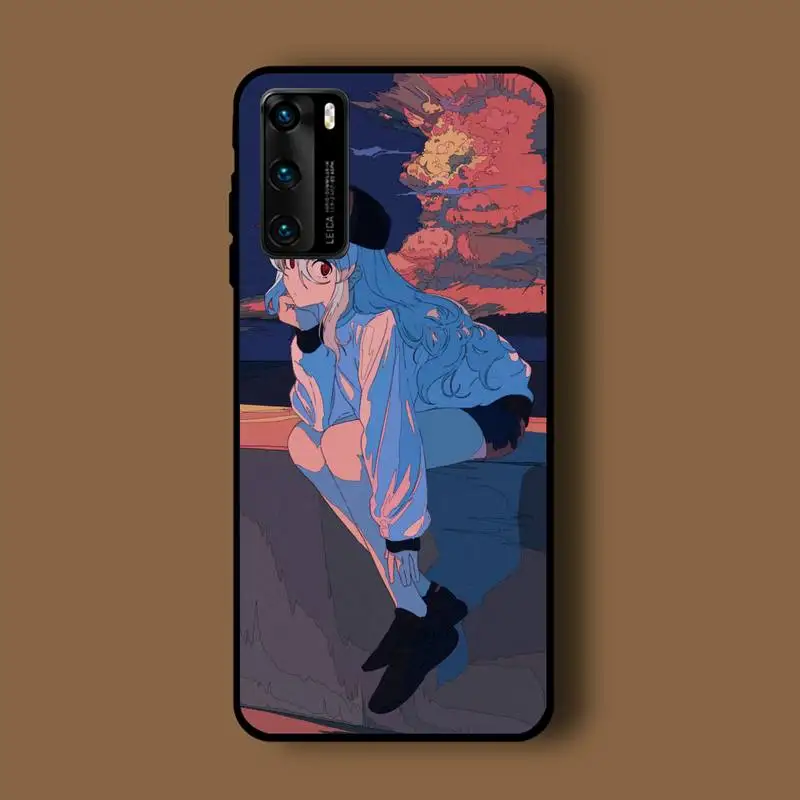 

Anime girl Phone Case For Samsung S7 S8 S9 S10 S20 S20PLUS Cover Fundas Coque