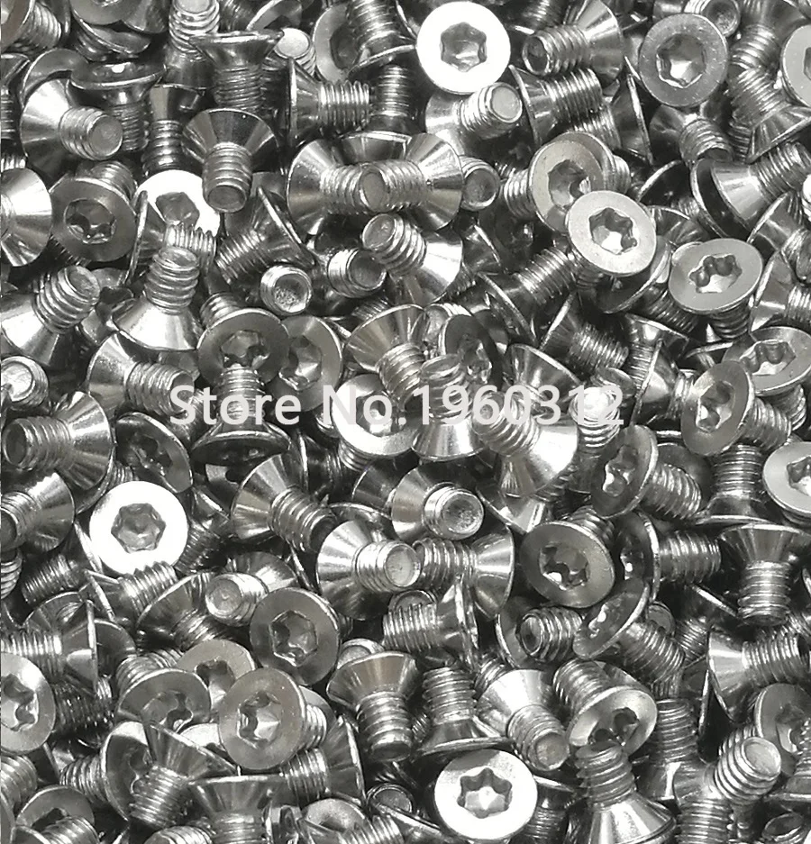 10 50 шт. ISO14581 GB2673 M1.6 M2 M2.5 M3 M4 Нержавеющая сталь A2 Torx Потайной винт Шестигранная