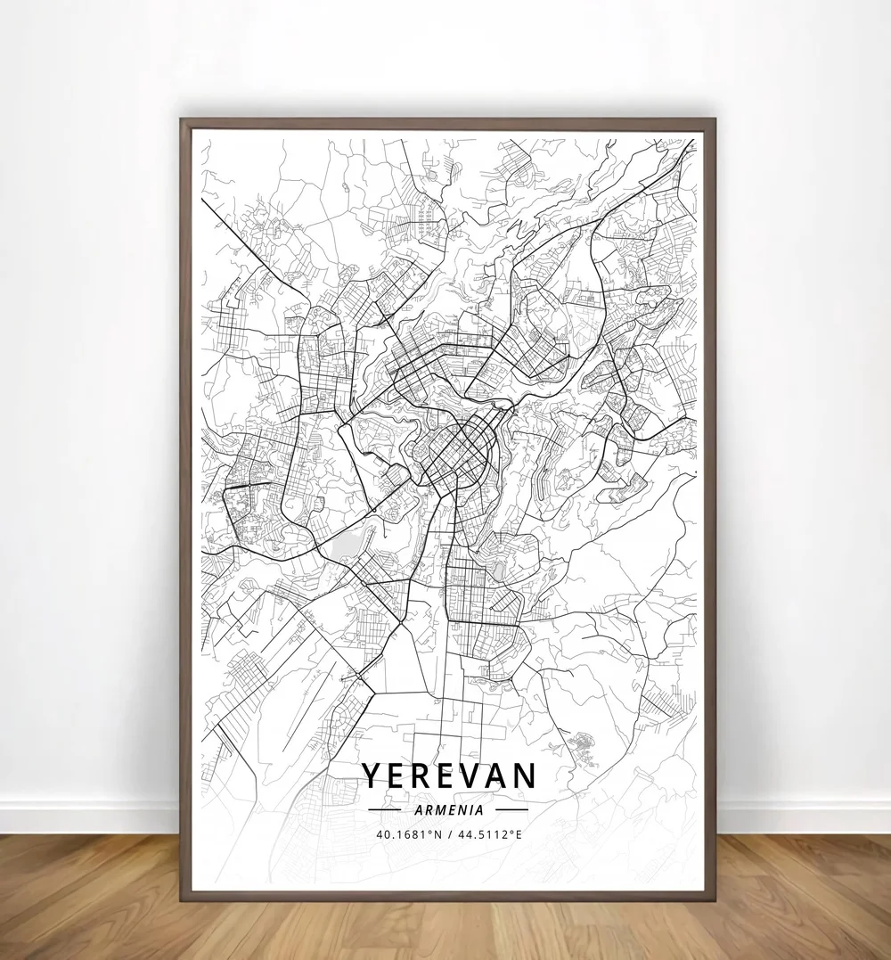 Кабул Вроцлав Вупперталь Якутск Яунде Ереван Йорк Современная Карта города