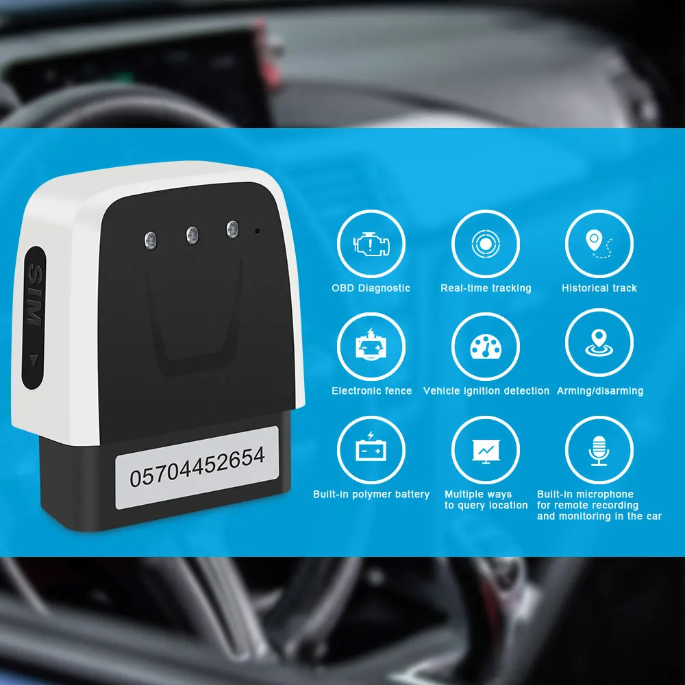 Новейшие gps трекер+ ELM327 OBD2 диагностический сканер для IOS/Android OBD gps-трекер V20 считыватель кода OBD для SAE J1850