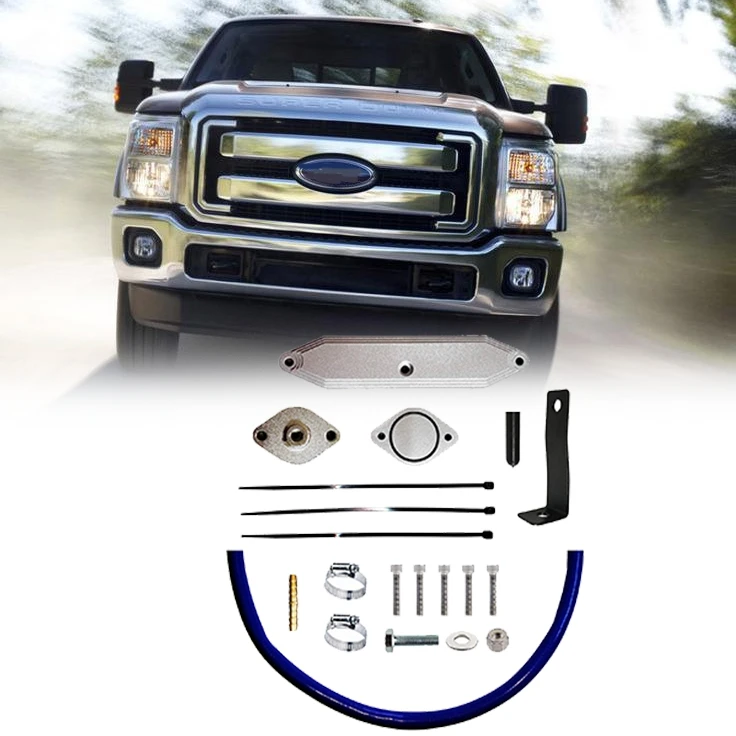 Комплект клапанов рециркуляции отработавших газов комплект труб двигателя для