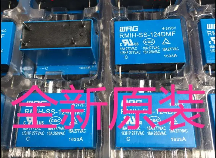 

NEW relay RMIH-SS-124DMF 24VDC RMIH-SS-124DMF-24VDC RMIHSS124DMF 24VDC DC24V DIP4 10PCS/LOT