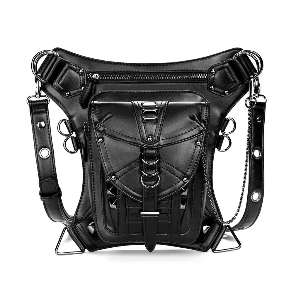 

Hot Newest Multifunctional Messenger Bag Women's Bag Shoulder Messenger Bag Punk Style Large Capacity Waterproof Fast Delivery
