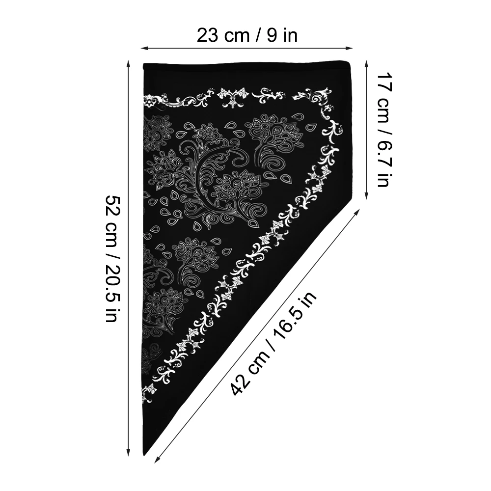 Мотоциклетная маска WOSAWE дышащий треугольный шарф с защитой от УФ-лучей и пота для
