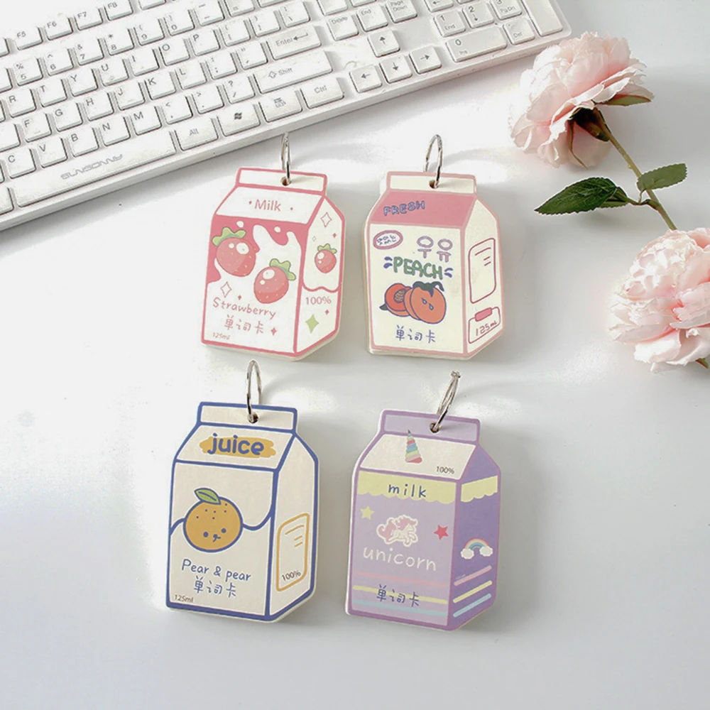 100 листов/блокнот для заметок с фруктами и молоком блокнот планировщик кольцевой