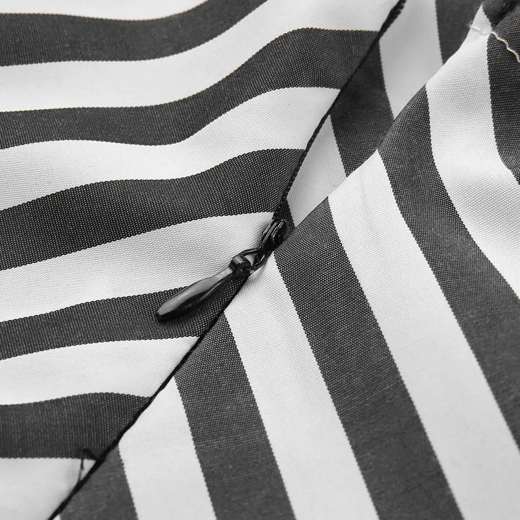 Весеннее женское платье в полоску без рукавов с v образным вырезом тонкое макси