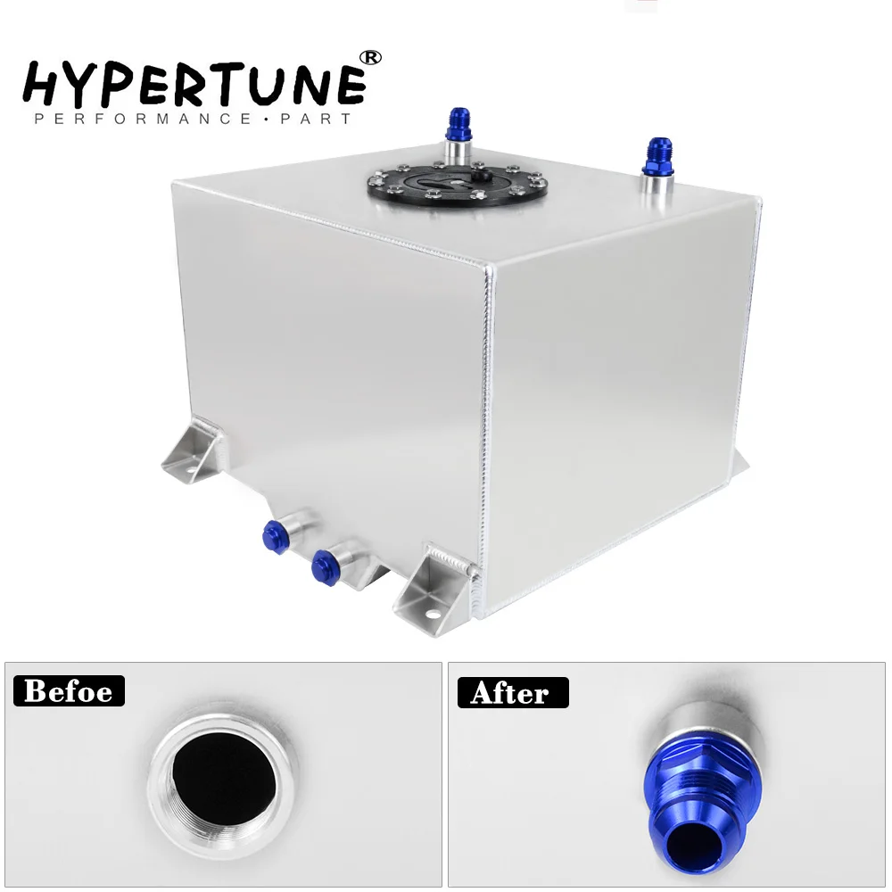 

Hypertune - 30L алюминиевый топливный фильтр зеркало полированный топливный элемент Пена внутри, без датчика HT-TK67