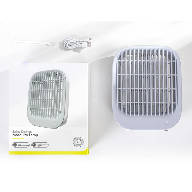 

Mosquito Killer Lamp Electric Repellent UV Light LED Household Electric Shock Anti Mosquito Killer Insect Repelent White Home