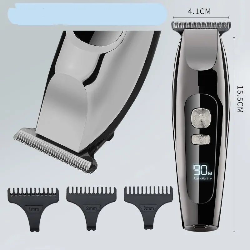 

Professional adjustable hair trimmer finishing fading blending hair clipper electric hair cutter beard trimer precision machine