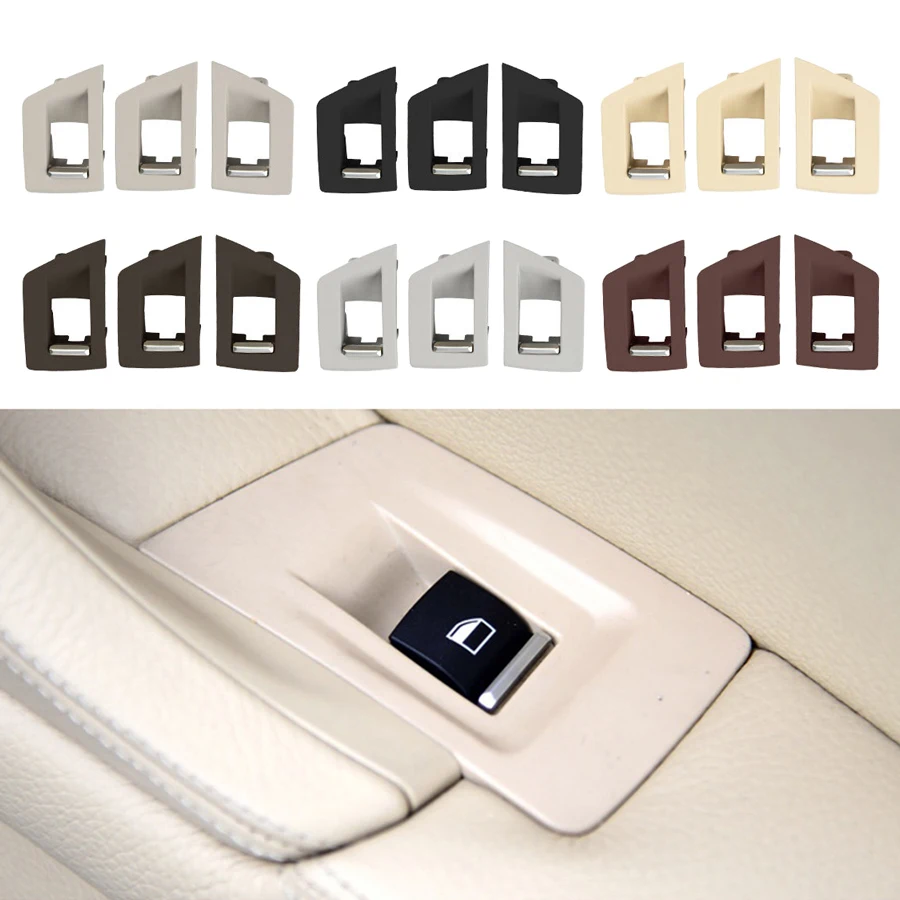 

Панель переключателя окон RHD, комплект панелей ручек для межкомнатной двери для BMW 5 серии F10 F11 F18 520 523 525 528 530 535 3 шт.