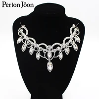 1pcs glittering u shaped crystal rhinestone applique glass pendant sewn on the bridal headwear decoration accessory yl026