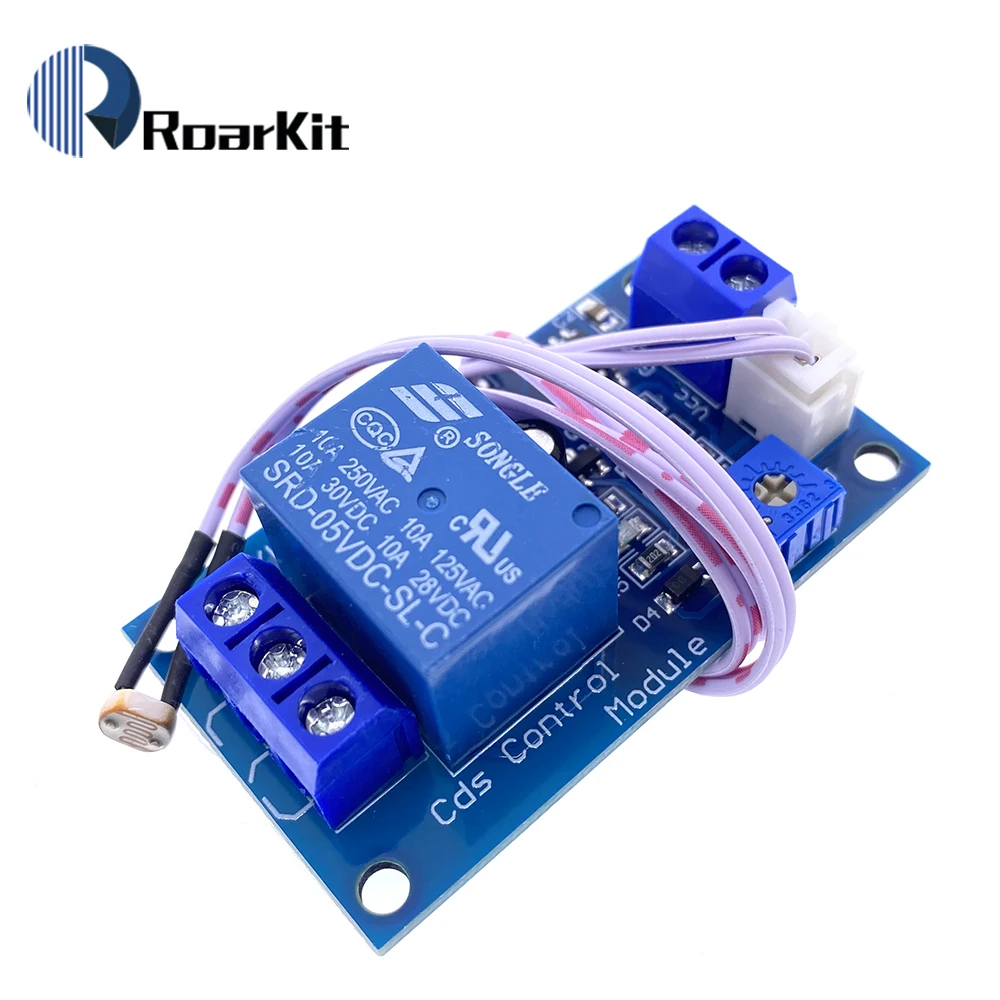 XH-M131 DC 5V / 12V переключатель управления освещением реле фоторезистора модуль