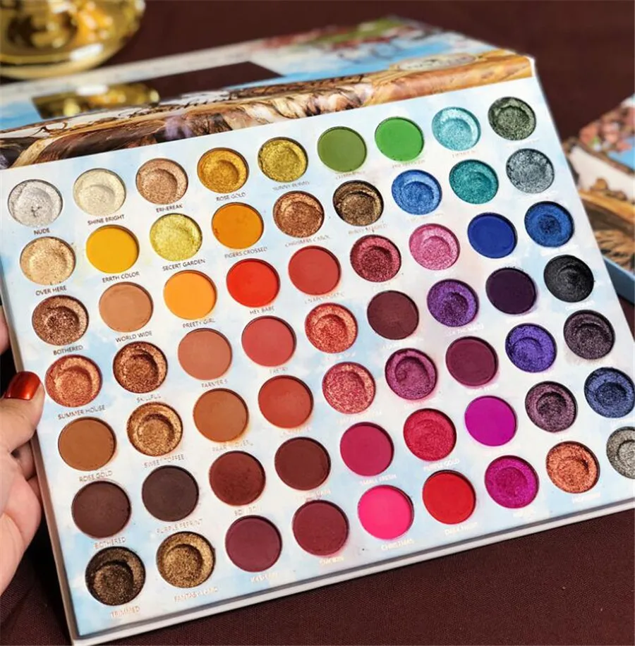 

63 Color Waterproof Glitter Eyeshadow Matte Shimmer Makeup Eyeshadow Palette Professional Makeup Eyeshadow Pallete Cosmetic