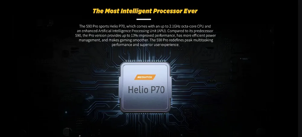 Doogee S90 Pro модульный прочный мобильный телефон IP68 Helio P70 6,1" дисплей Восьмиядерный 6 ГБ 128 ГБ 16MP+ 8MP Android 9 12V2A смартфон