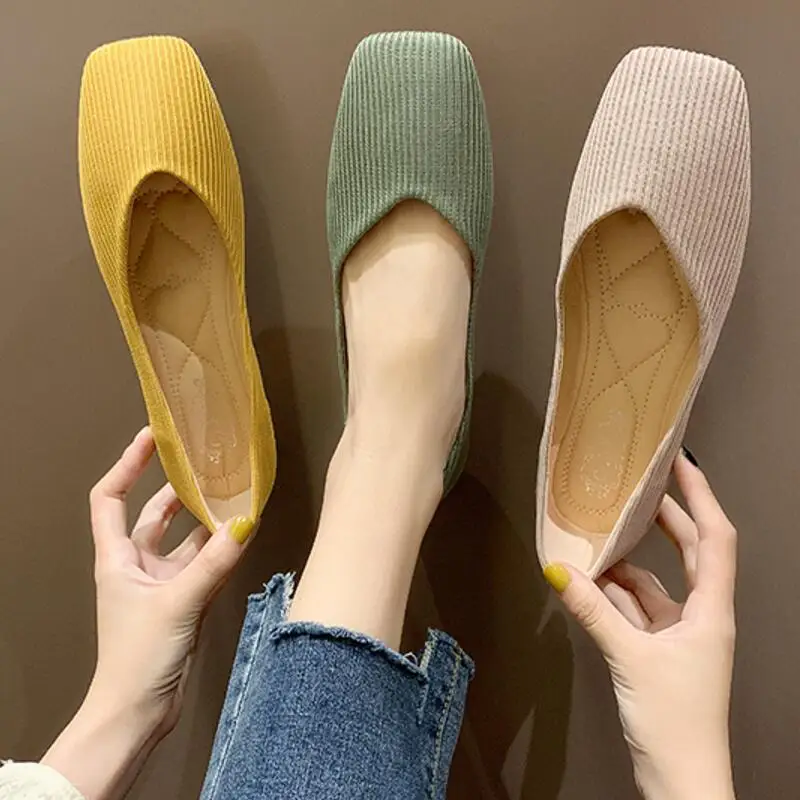 Новый 2021 Новое поступление осень женская обувь на плоской подошве женские