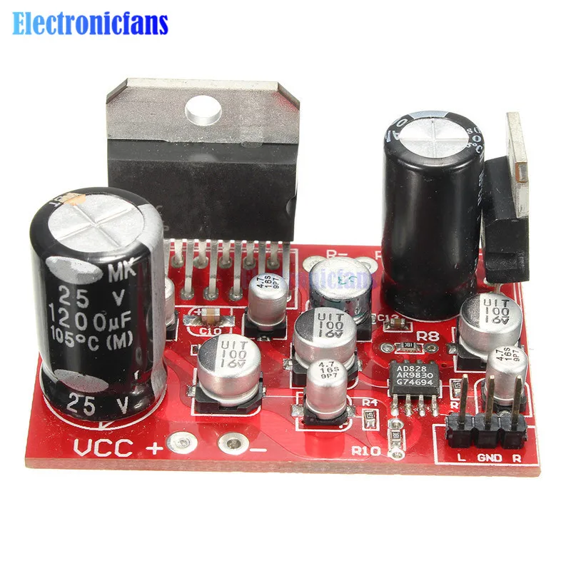 DC 12V TDA7379 38W + усилители аудио стерео усилитель платы w/ AD828 предусилитель супер чем