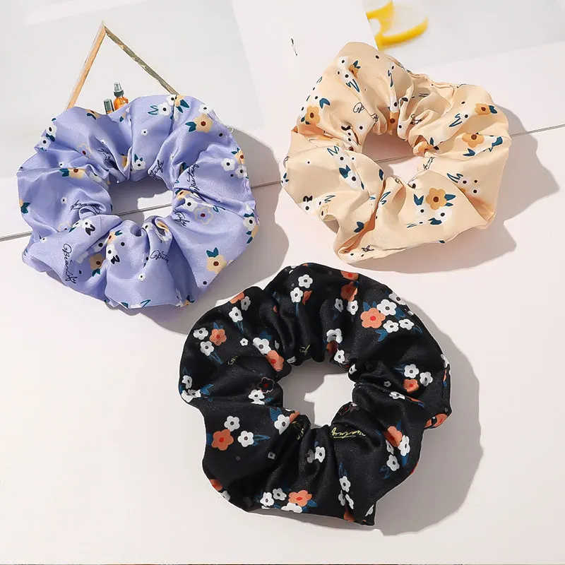 Резинки для волос эластичные резинки кольца галстуков веревка с цветочным