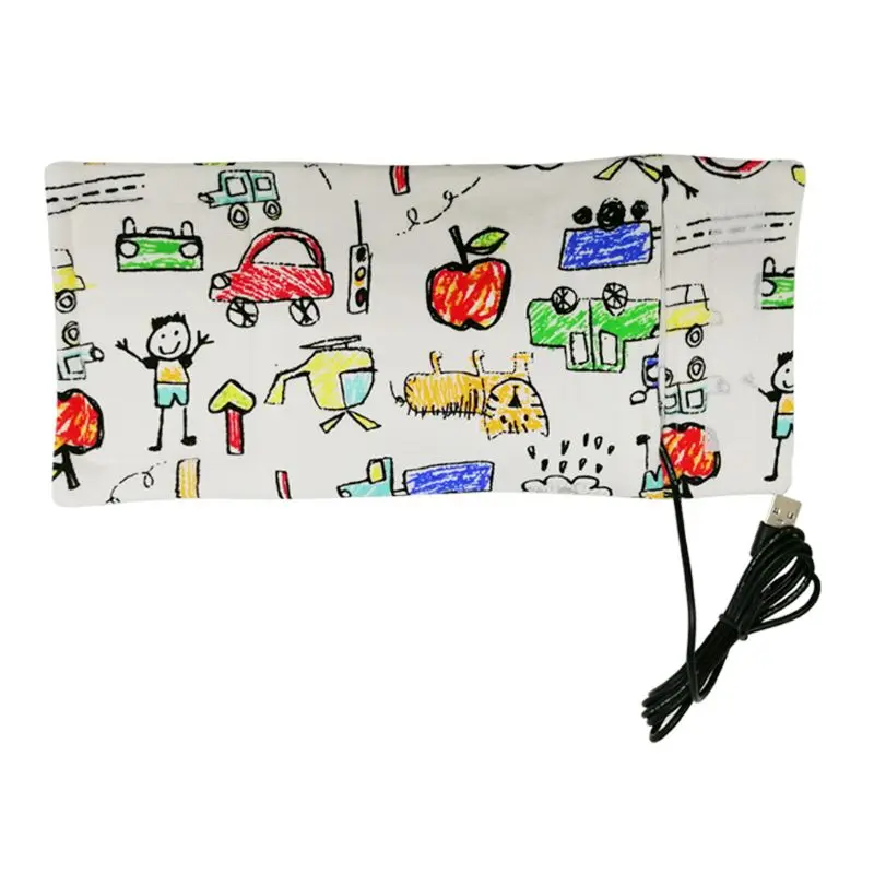 

USB Charging Newborn Baby Bottle Warmer Portable Outdoor Infant Milk Feeding Bottle Heated Cover Baby Nursing Insulated Bag Care