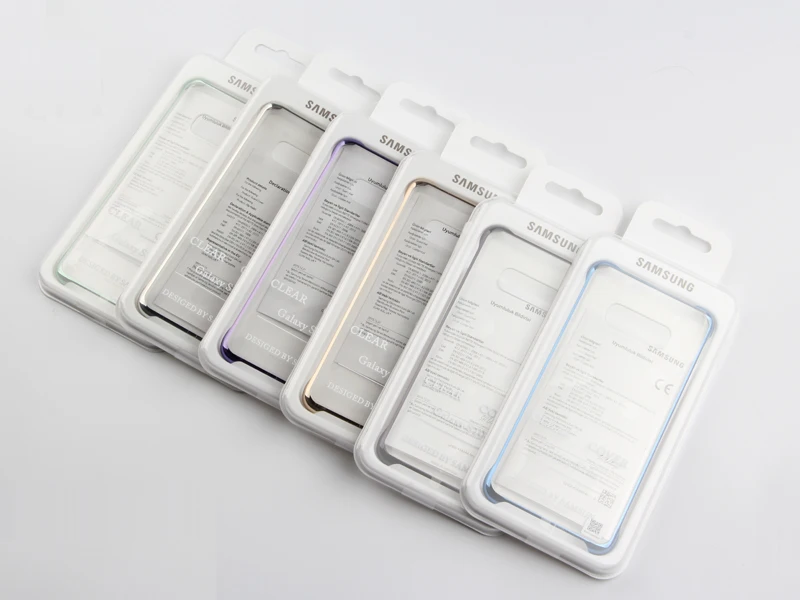 Оригинальный прозрачный чехол для телефона Samsung GALAXY S10 S10Plus S10E зеркальный из ТПУ 6