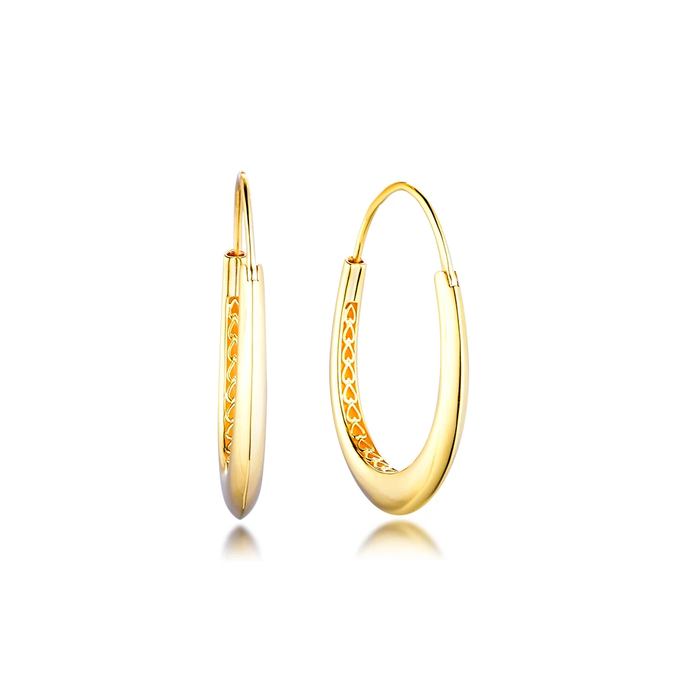 

SHINE EXOTIC HOOP EARRINGS Fashion Female Jewelry Sterling silver Earrings For Woman Jewelry Making