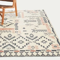 bohemian style carpet living room ethnic vintage bedroom rug home decor american sofa coffee floor table area mat anti skid rug