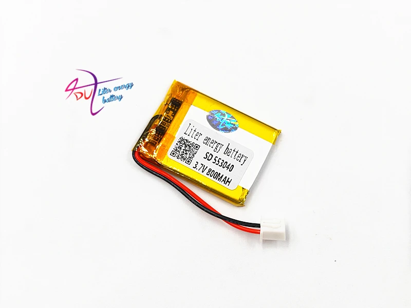 XH2.54 553040 3 7 V 800mAh 603040 литий полимерная аккумуляторная батарея для Mp3 Mp4 Mp5|polymer