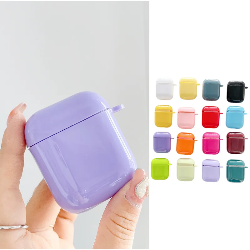 

For Airpods Pro Case Neon Green Candy Color Silicone Cases for Airpods Pro 1 2 Fluorescence Blurtooth Earbuds Cover Air Pods TPU