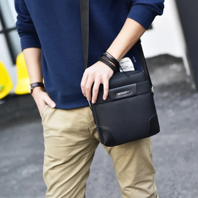 

Badenroo Brand Business Men Shoulder Messenger Bags Handbags High Quality Oxford Leather Men's Crossbody Bags Briefcase Bolsas