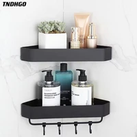 bathroom corner shelf kitchen frame wall mounted shampoo shelf no drilling storage accessories organizer shower holder