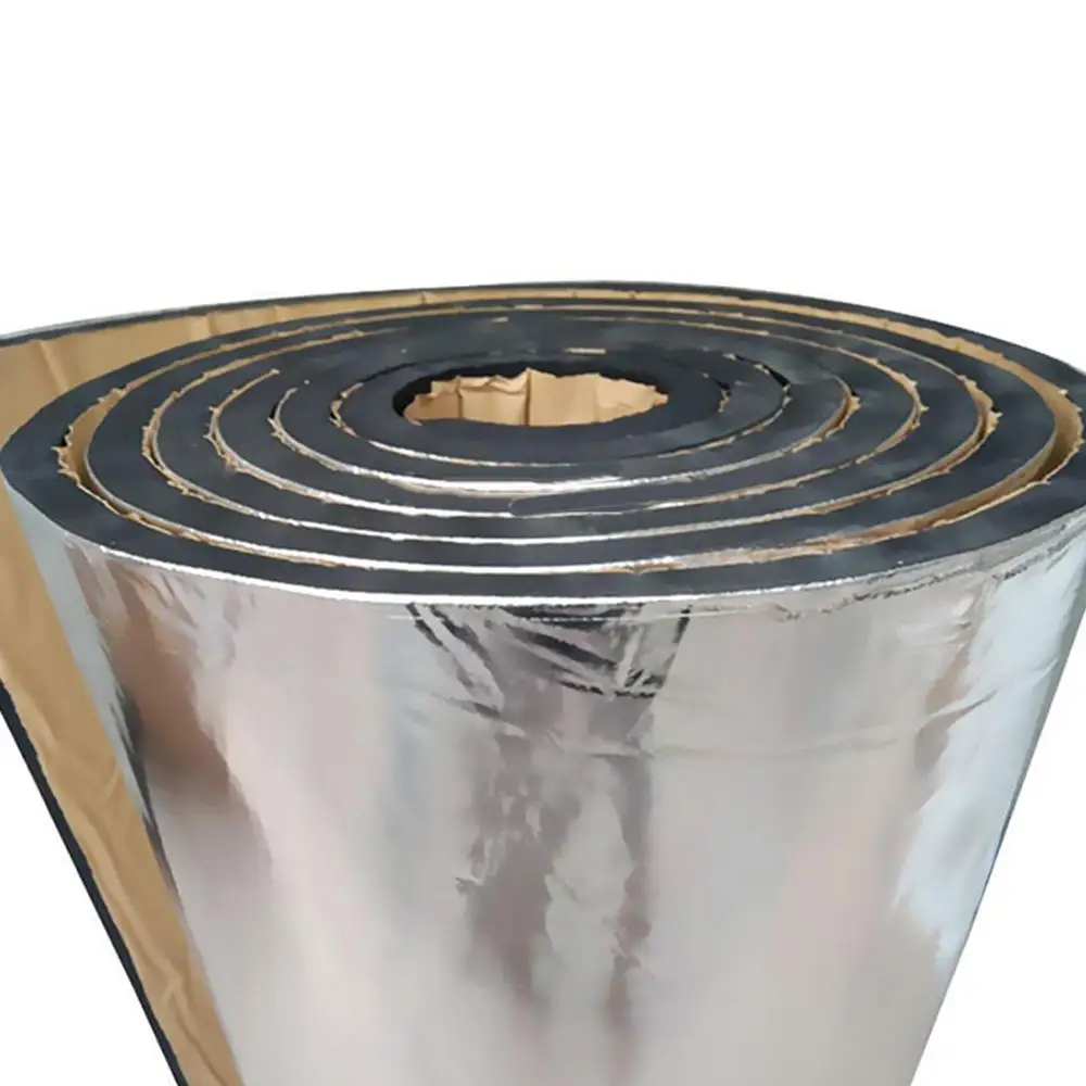 

10mm Car Truck Heat Sound Deadener Insulation Mat Noise Sound Insulation Cotton Car Styling Self Sticking Tape 50*200cm